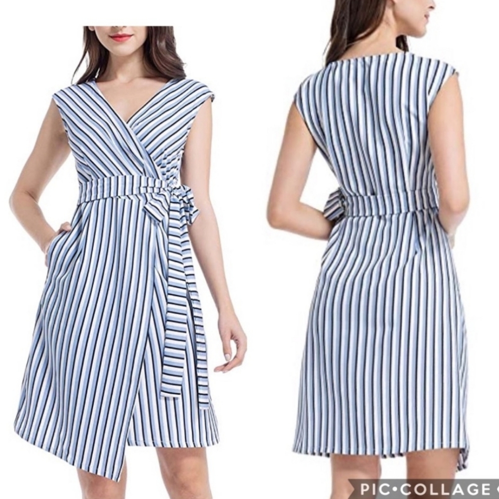 Wrap style dress Size Med